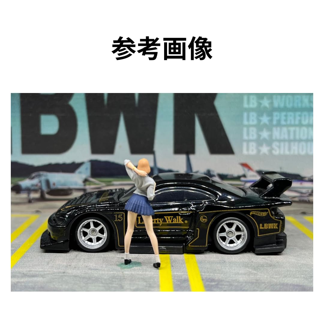 Amazon | 1/64 ミニカー用 カスタムホイール シルバー4種セット（6本